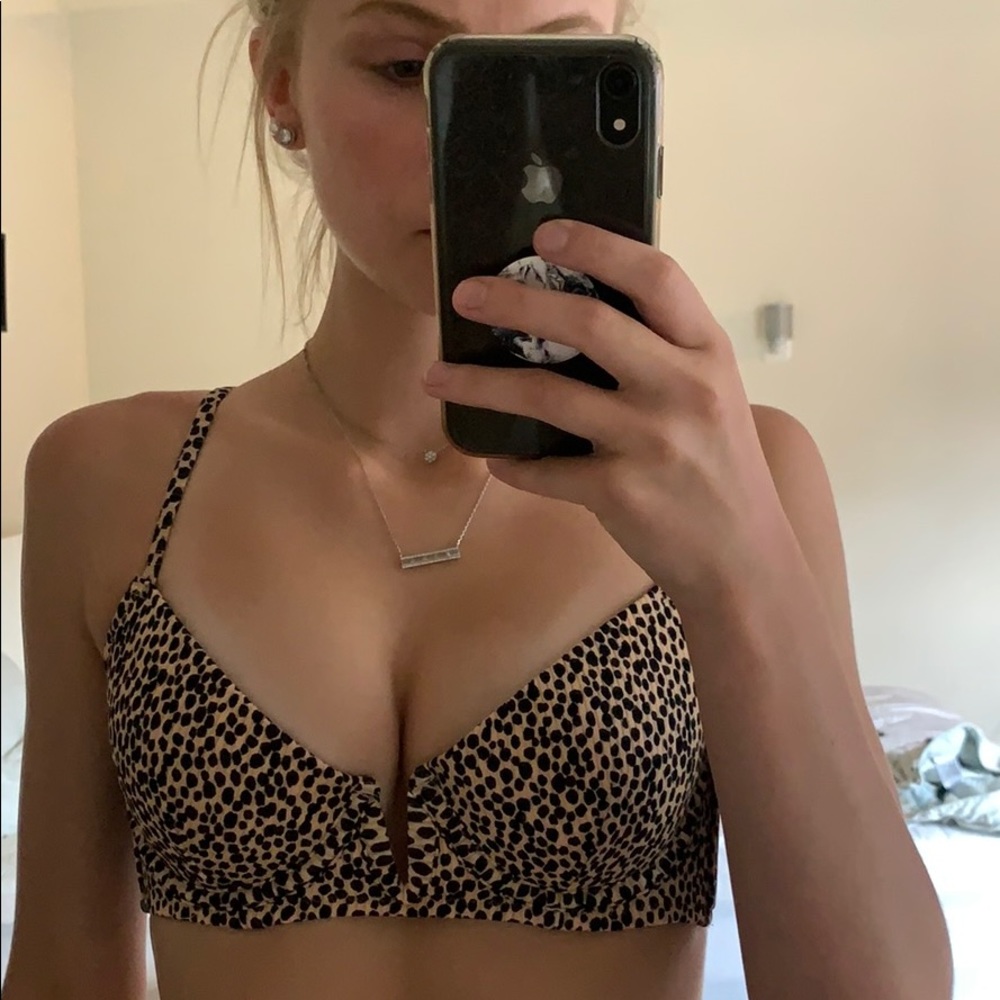Cheetah ish print bikini